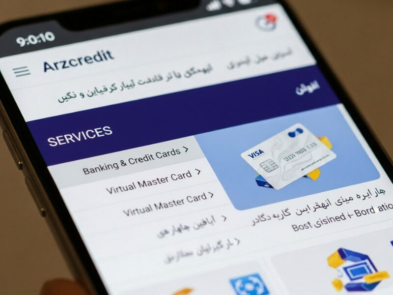 خرید مستر کارت مجازی از ارزکردیت
